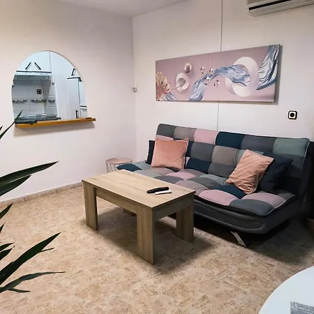 Daire Kalifornia Playa Piscina, Terraza Privada Y Parking Gratis *