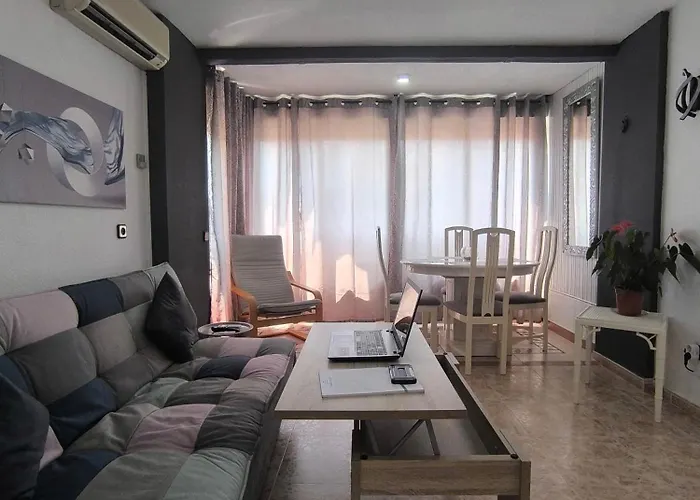 Kalifornia Playa Piscina, Terraza Privada Y Parking Gratis Appartement Benidorm