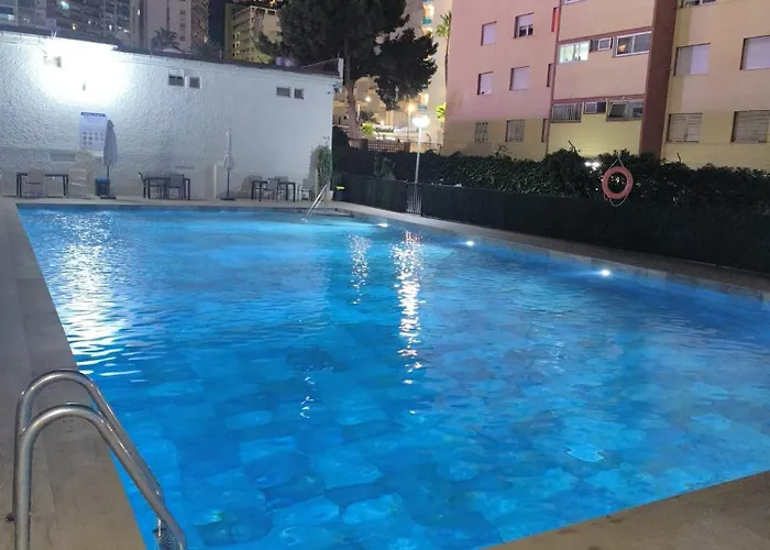 Kalifornia Playa Piscina, Terraza Privada Y Parking Gratis Benidorm